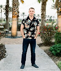 Confident man